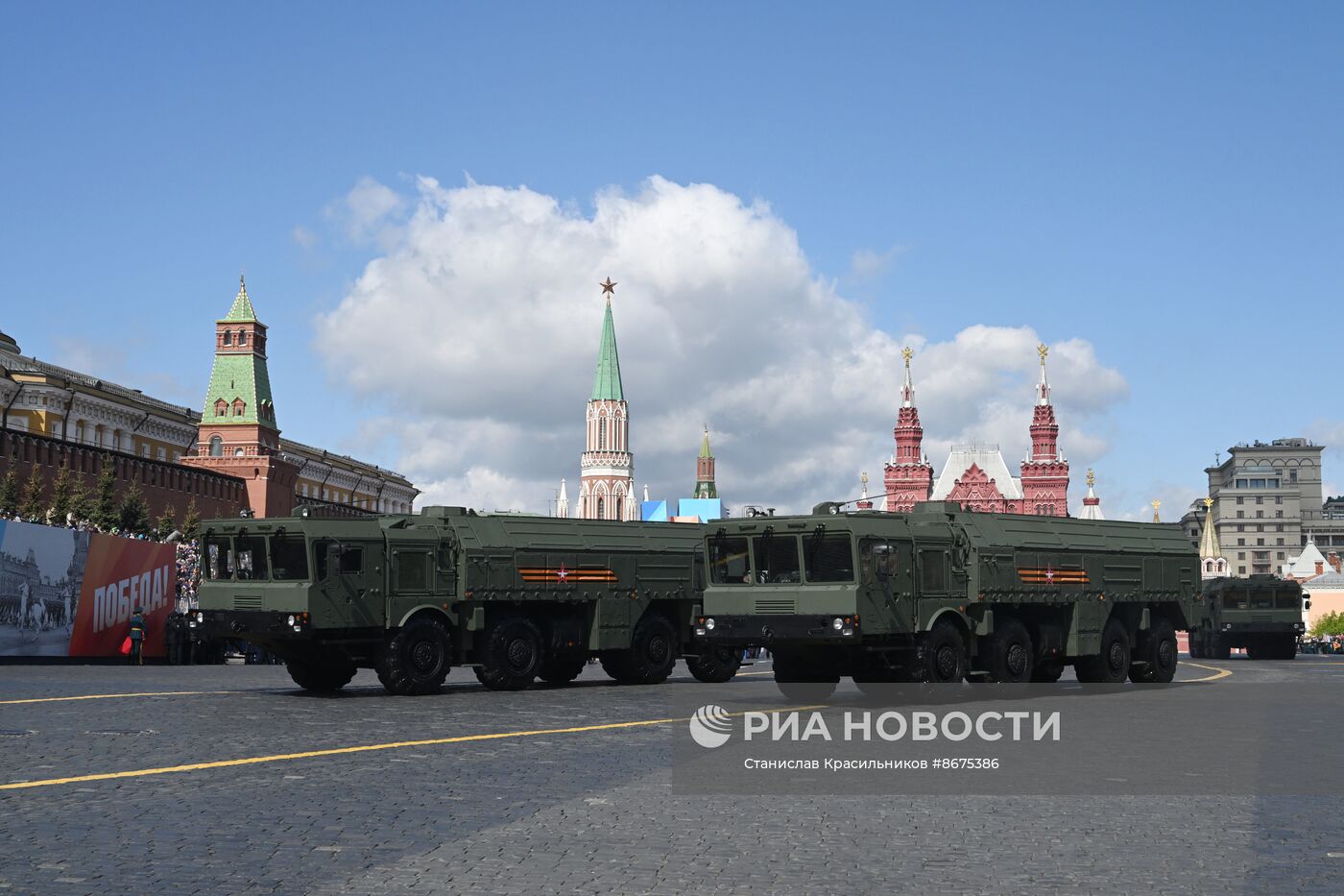 Генеральная репетиция парада к 79-летию Победы в Великой Отечественной войне