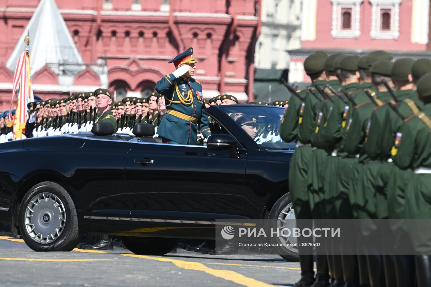 Генеральная репетиция парада к 79-летию Победы в Великой Отечественной войне