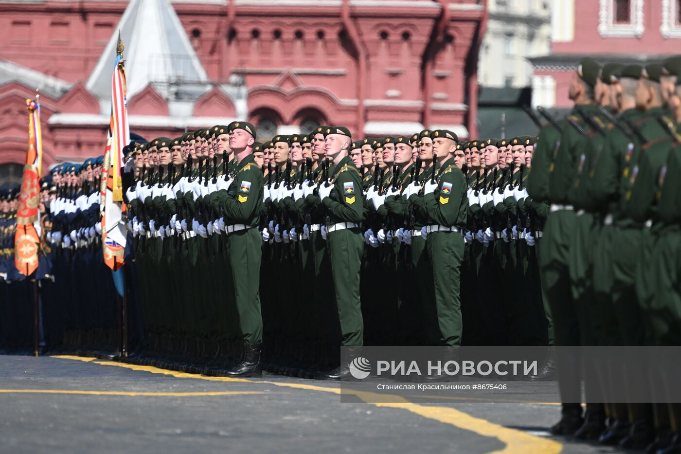 Генеральная репетиция парада к 79-летию Победы в Великой Отечественной войне