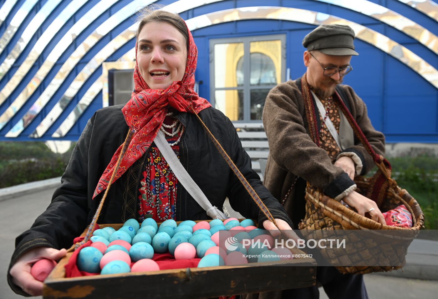 Выставка "Россия". Пасха в Доме российской кухни