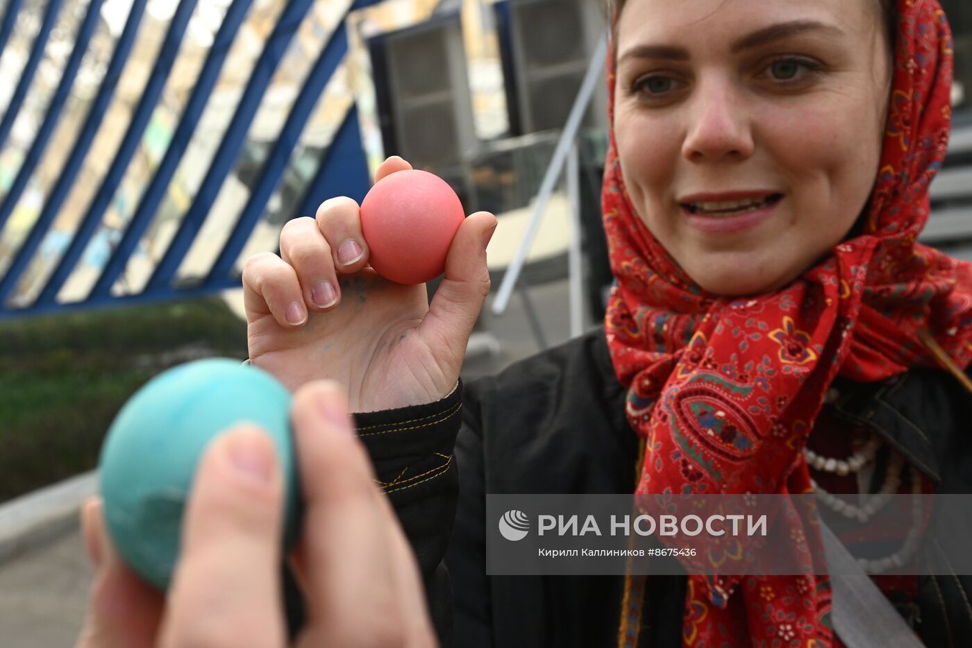 Выставка "Россия". Пасха в Доме российской кухни