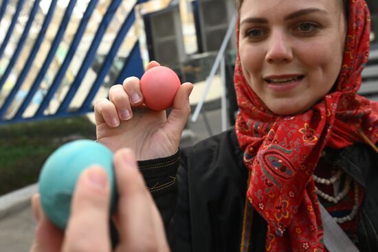 Выставка "Россия". Пасха в Доме российской кухни