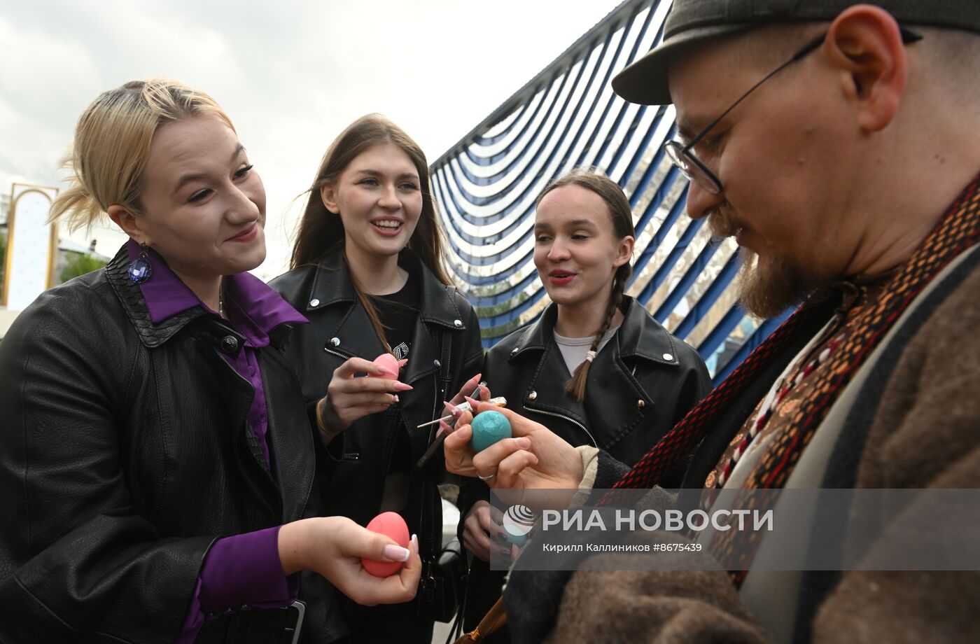 Выставка "Россия". Пасха в Доме российской кухни