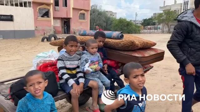 Палестинцы начали покидать восточную часть города Рафах после призыва израильских военных эвакуироваться