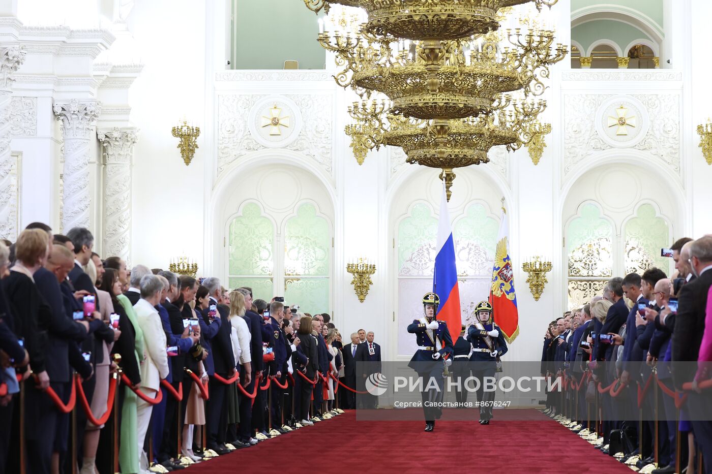 Инаугурация президента РФ Владимира Путина