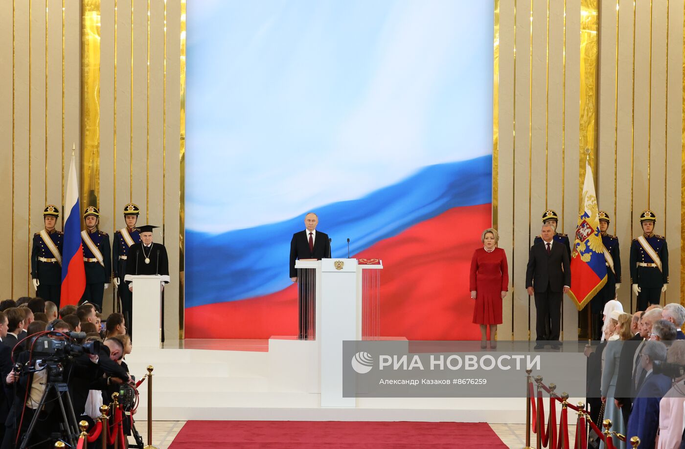 Инаугурация президента РФ Владимира Путина