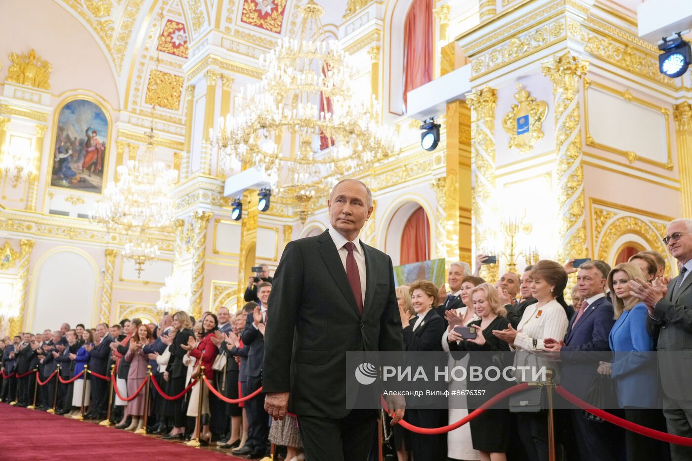 Инаугурация президента РФ Владимира Путина