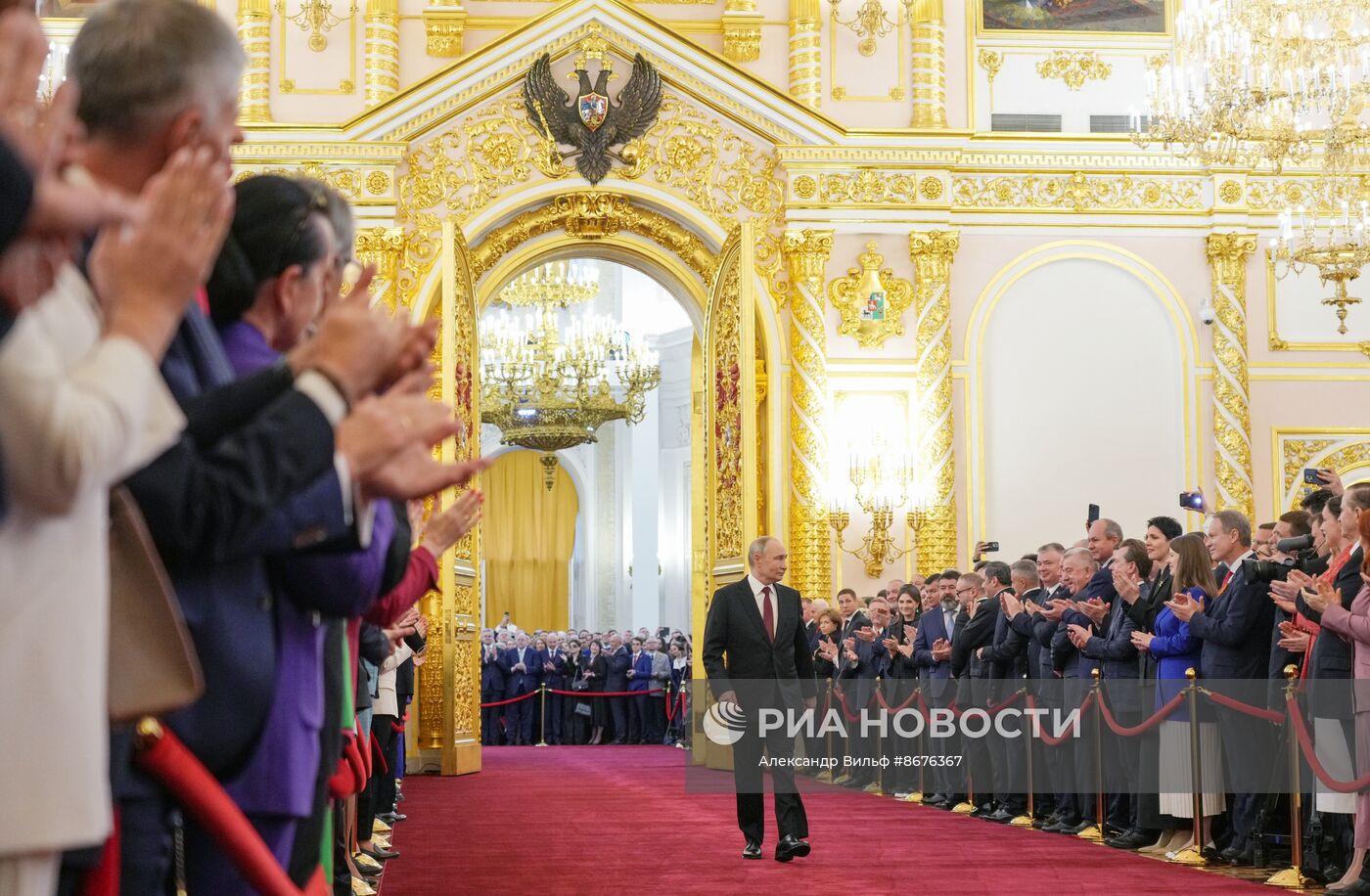 Инаугурация президента РФ Владимира Путина