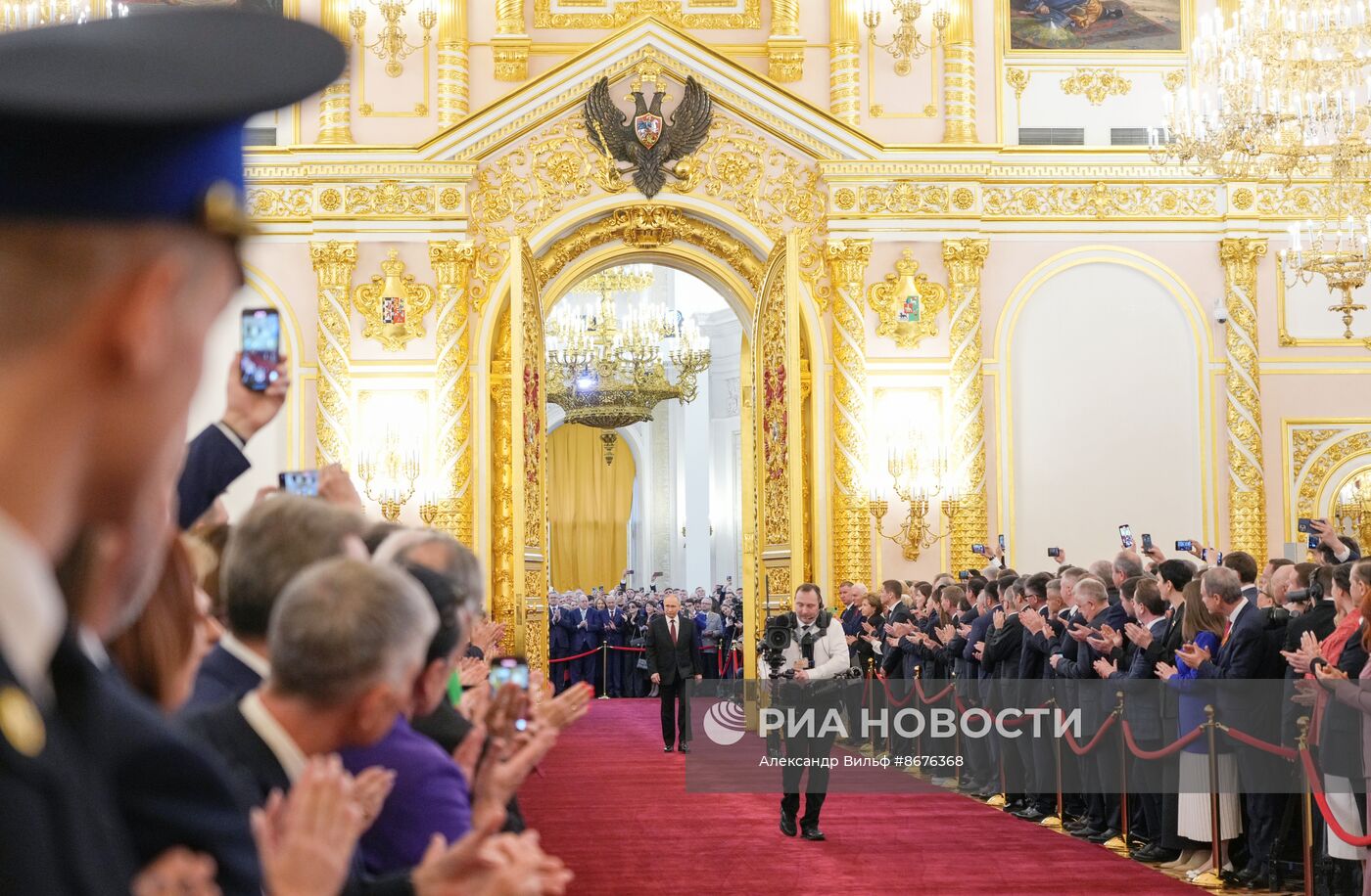 Инаугурация президента РФ Владимира Путина