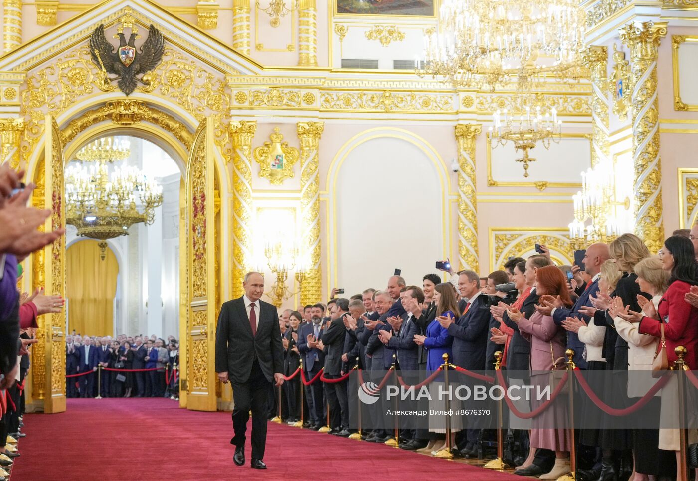 Инаугурация президента РФ Владимира Путина