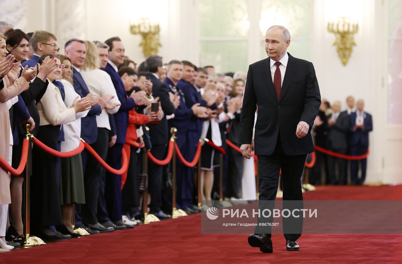 Инаугурация президента РФ Владимира Путина