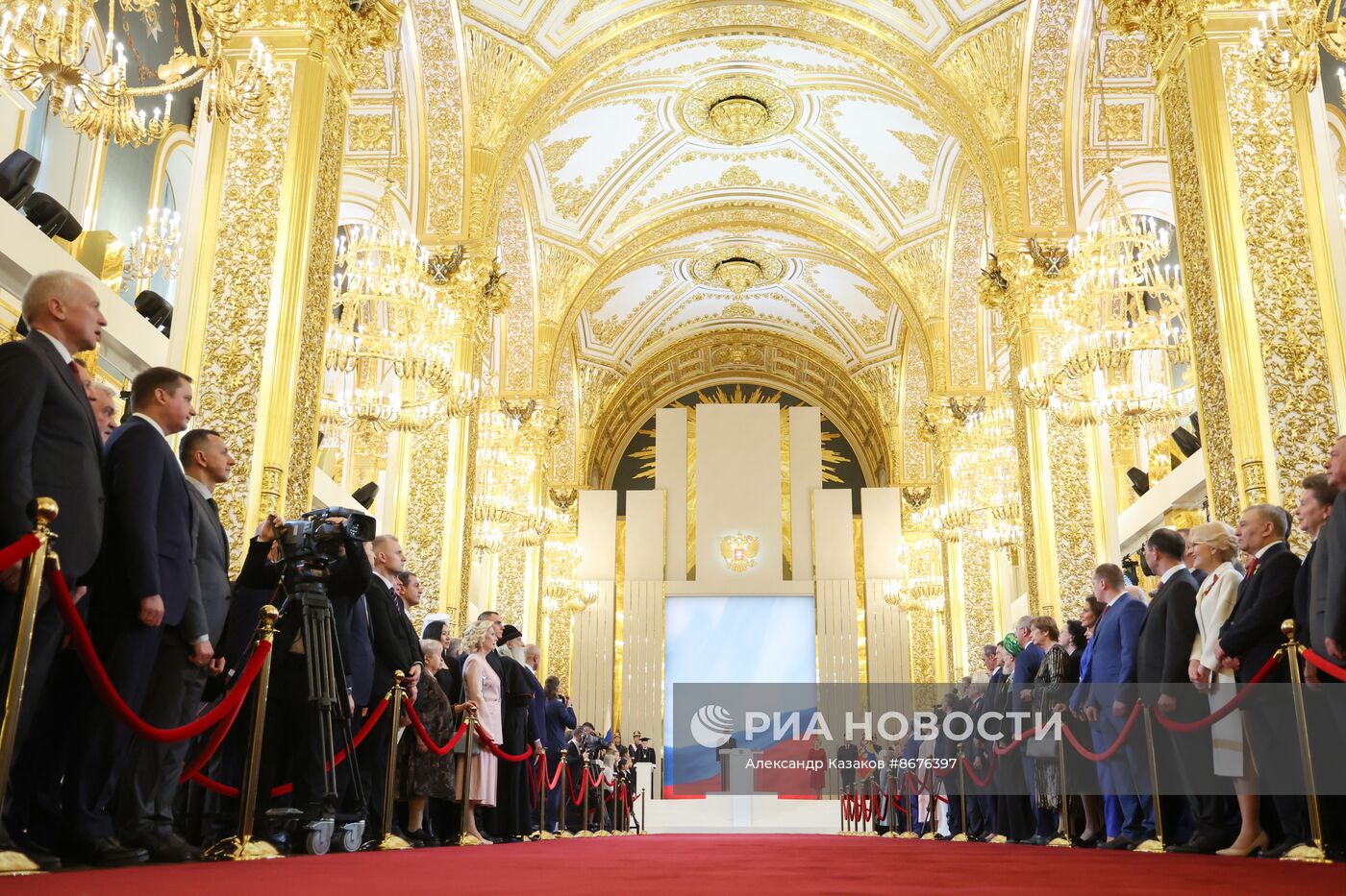 Инаугурация президента РФ Владимира Путина