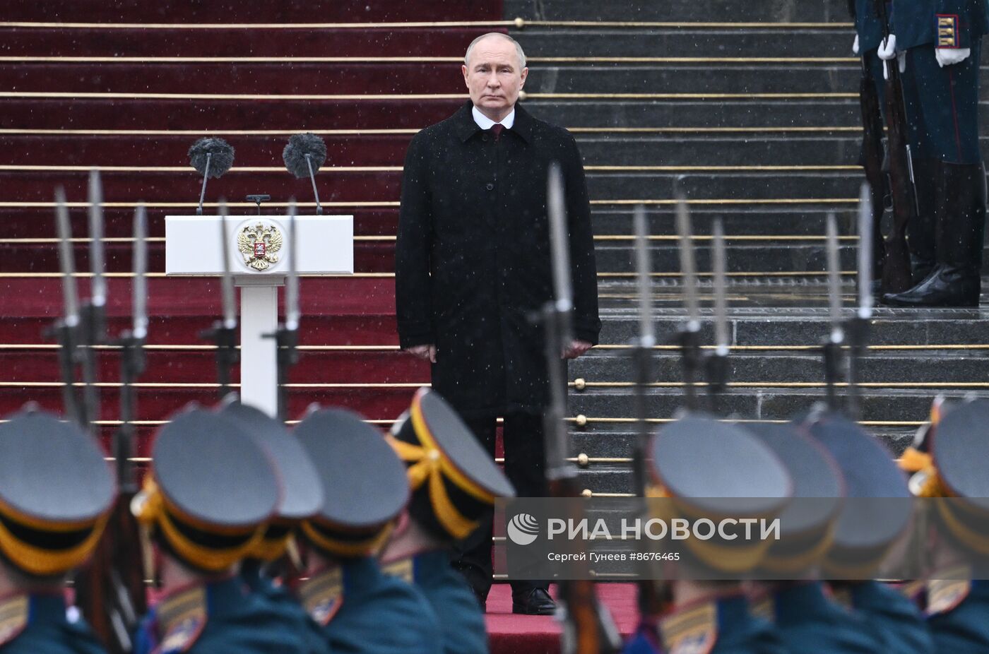 Инаугурация президента РФ Владимира Путина