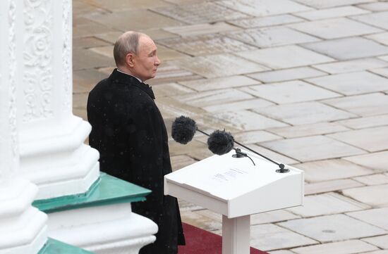 Инаугурация президента РФ Владимира Путина