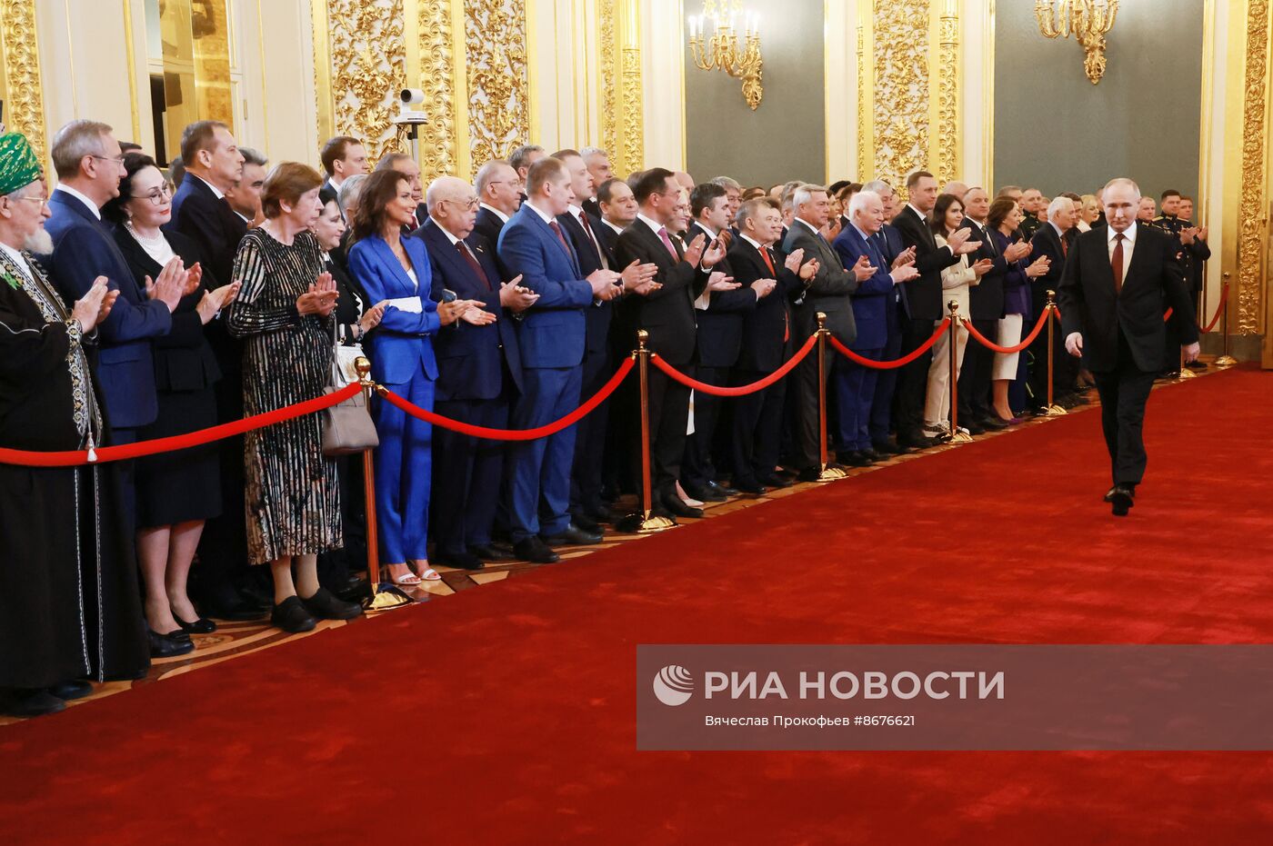 Инаугурация президента РФ Владимира Путина