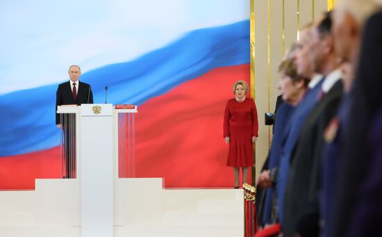 Инаугурация президента РФ Владимира Путина
