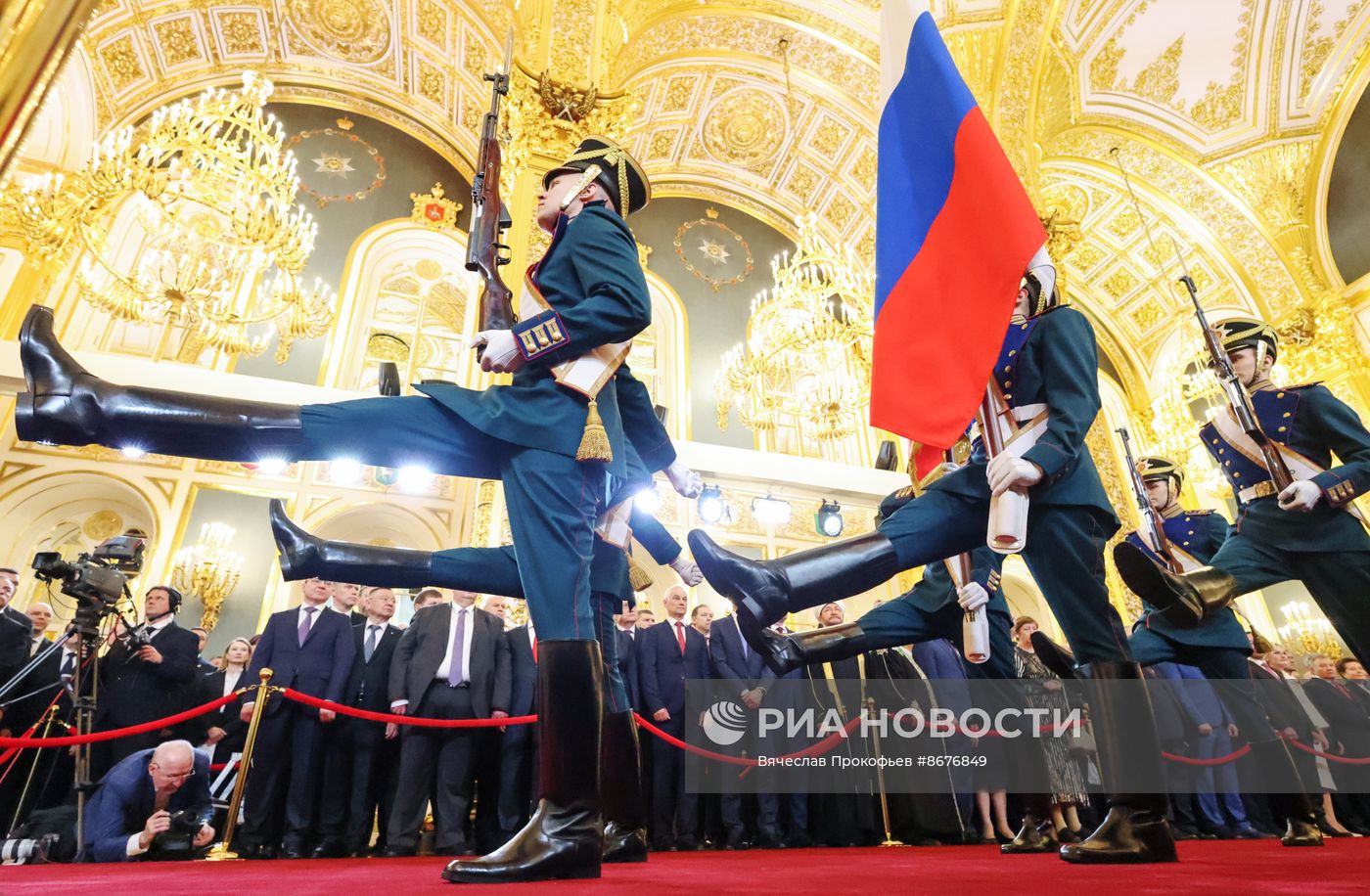Инаугурация президента РФ Владимира Путина