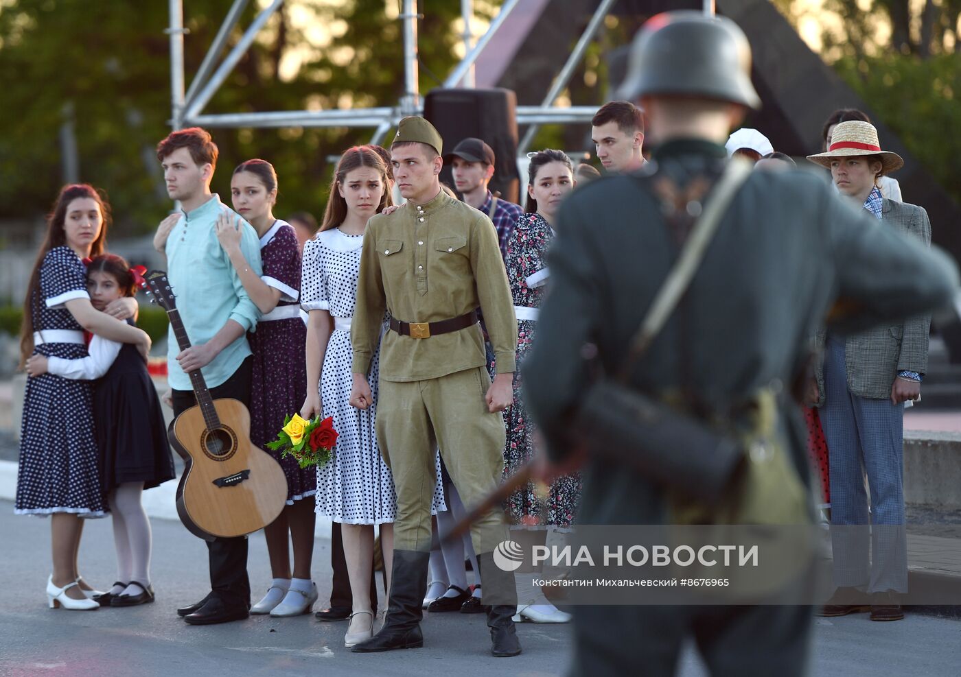 Акция "Свеча памяти" в Крыму