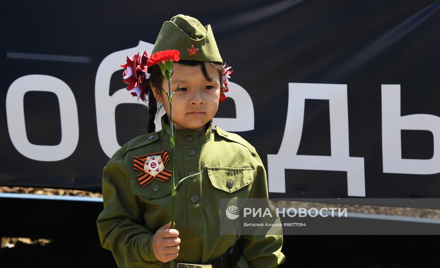 Прибытие "Поезда Победы" во Владивосток