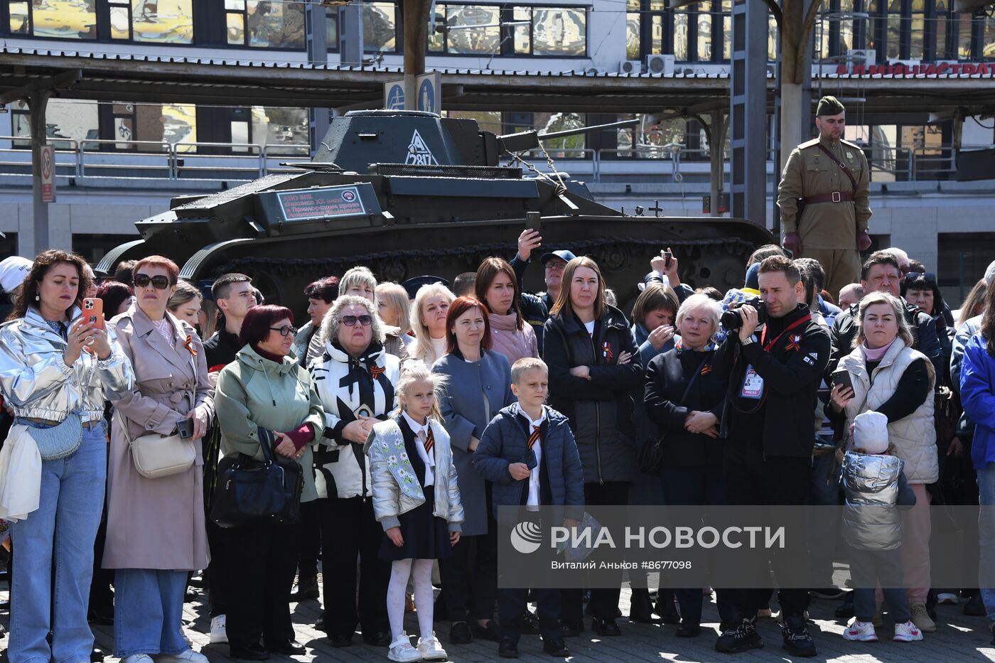 Прибытие "Поезда Победы" во Владивосток