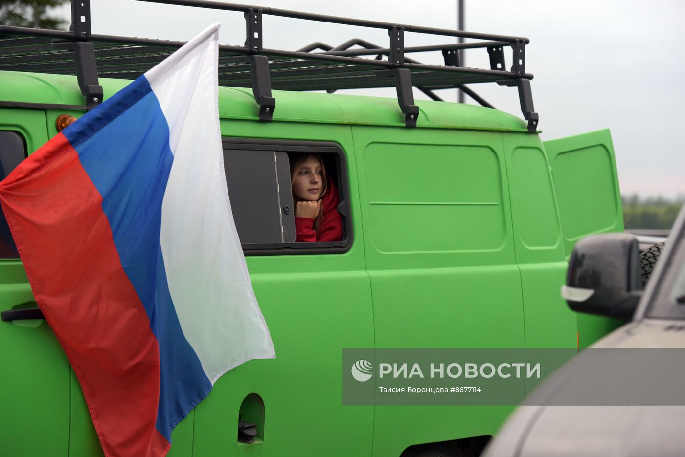 На мемориале "Саур-Могила" провели акции ко Дню Победы