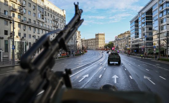 Генеральная репетиция парада к 79-летию Победы в Великой Отечественной войне
