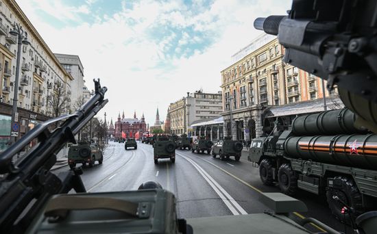 Генеральная репетиция парада к 79-летию Победы в Великой Отечественной войне
