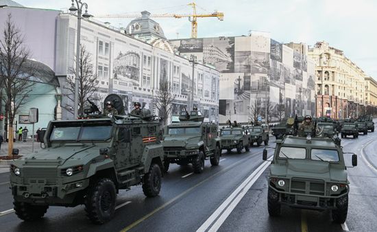 Генеральная репетиция парада к 79-летию Победы в Великой Отечественной войне