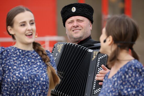 Историческая реконструкция эпизода битвы за Берлин