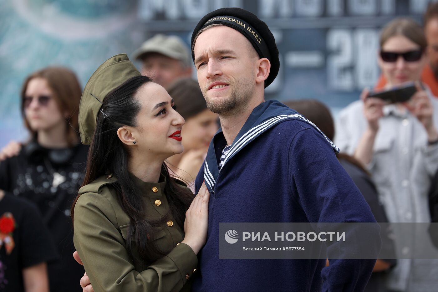 Историческая реконструкция эпизода битвы за Берлин