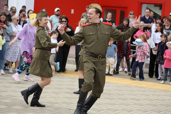 Историческая реконструкция эпизода битвы за Берлин