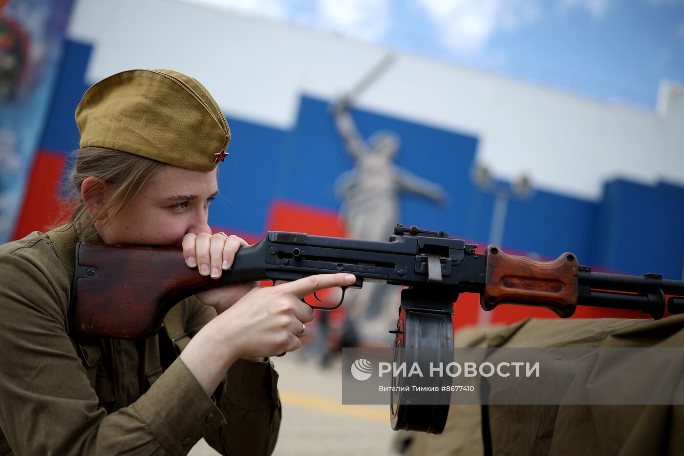 Историческая реконструкция эпизода битвы за Берлин