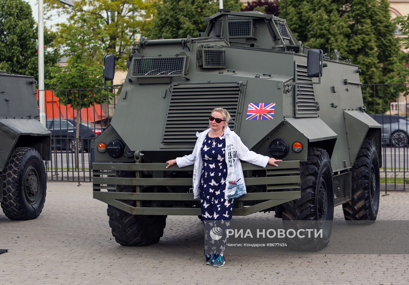 В Грозном открылась выставка трофейной техники из зоны СВО