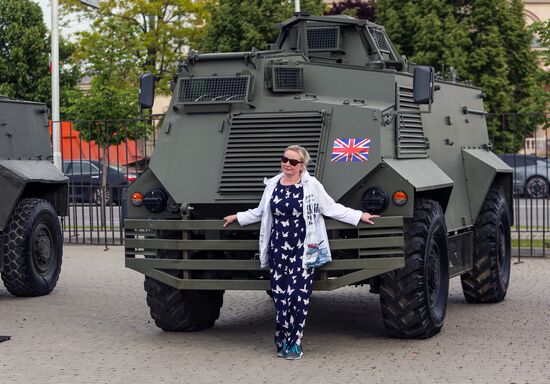 В Грозном открылась выставка трофейной техники из зоны СВО