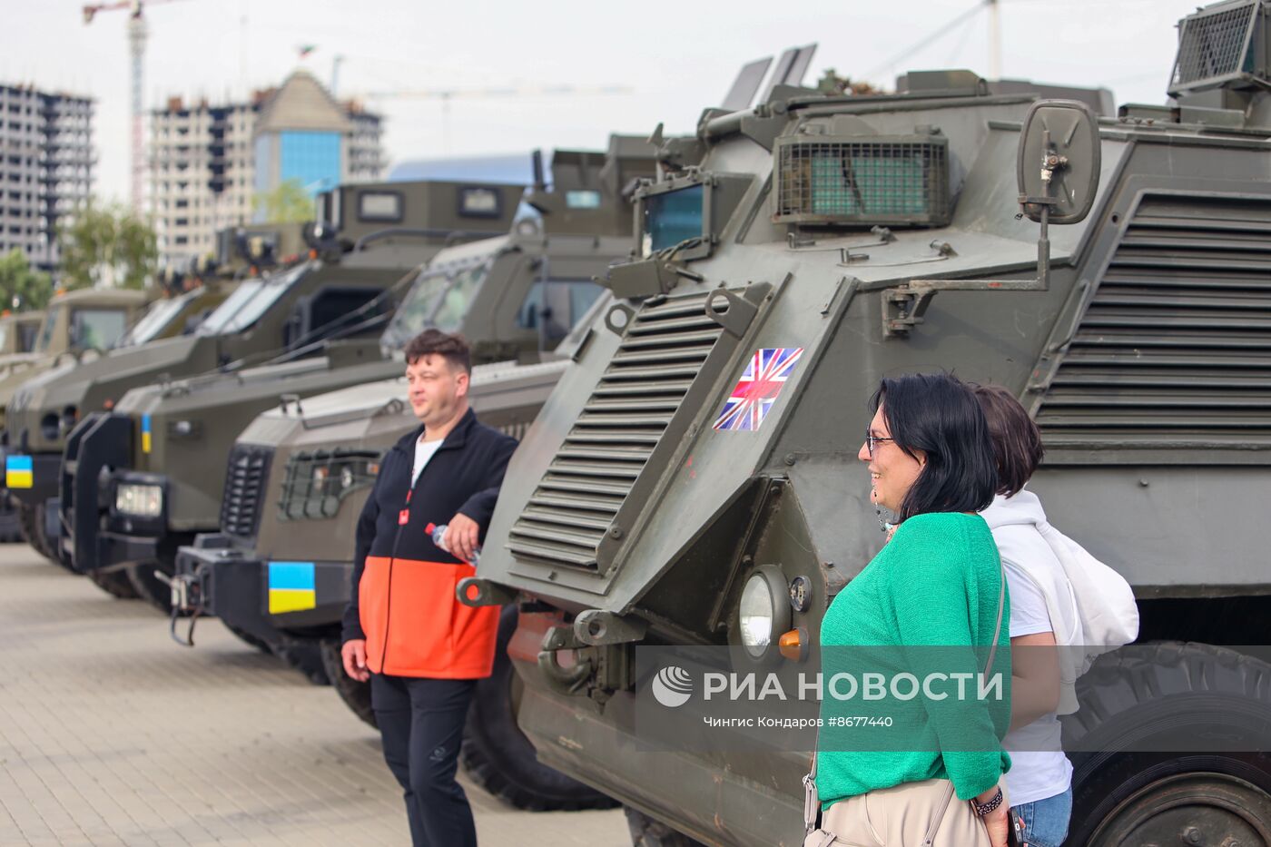 В Грозном открылась выставка трофейной техники из зоны СВО