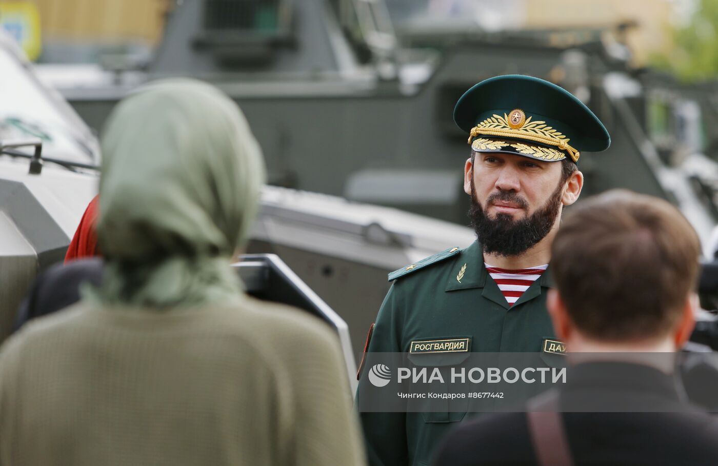 В Грозном открылась выставка трофейной техники из зоны СВО