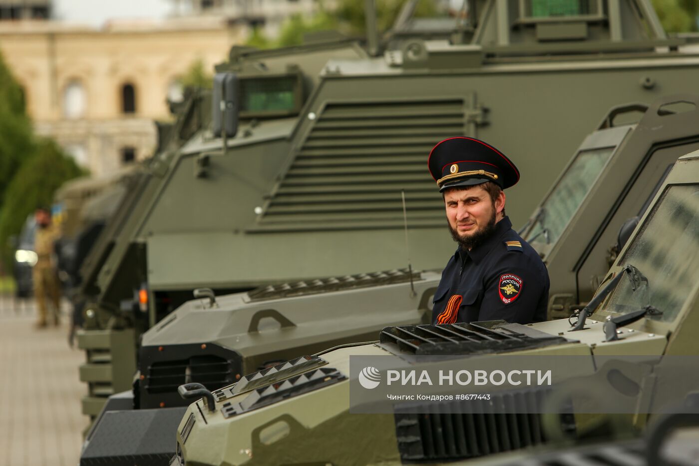 В Грозном открылась выставка трофейной техники из зоны СВО