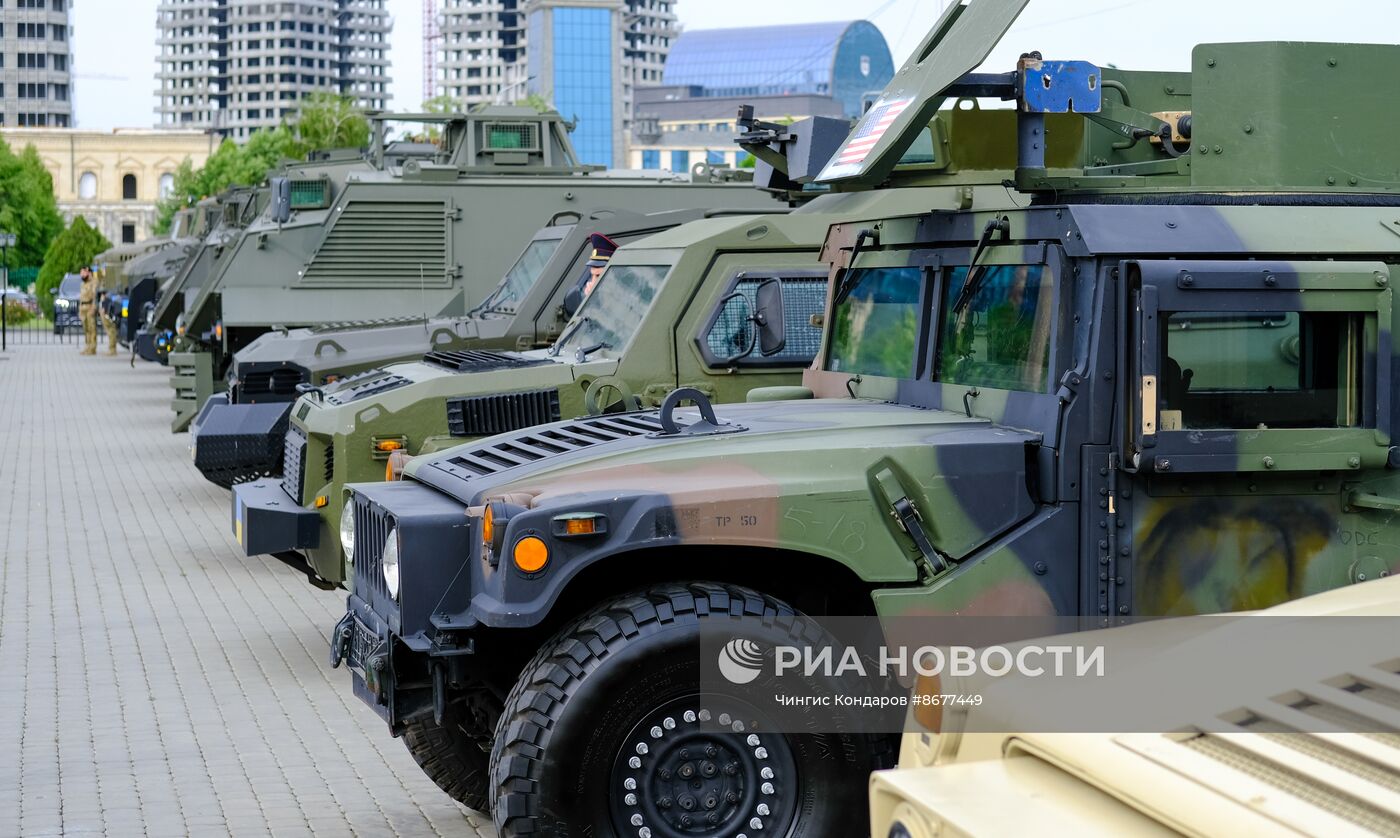 В Грозном открылась выставка трофейной техники из зоны СВО