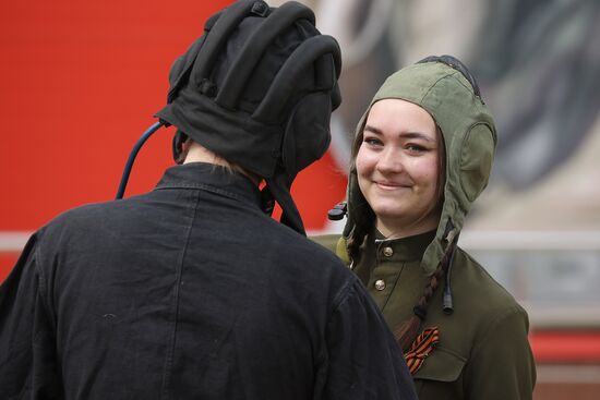 Историческая реконструкция эпизода битвы за Берлин