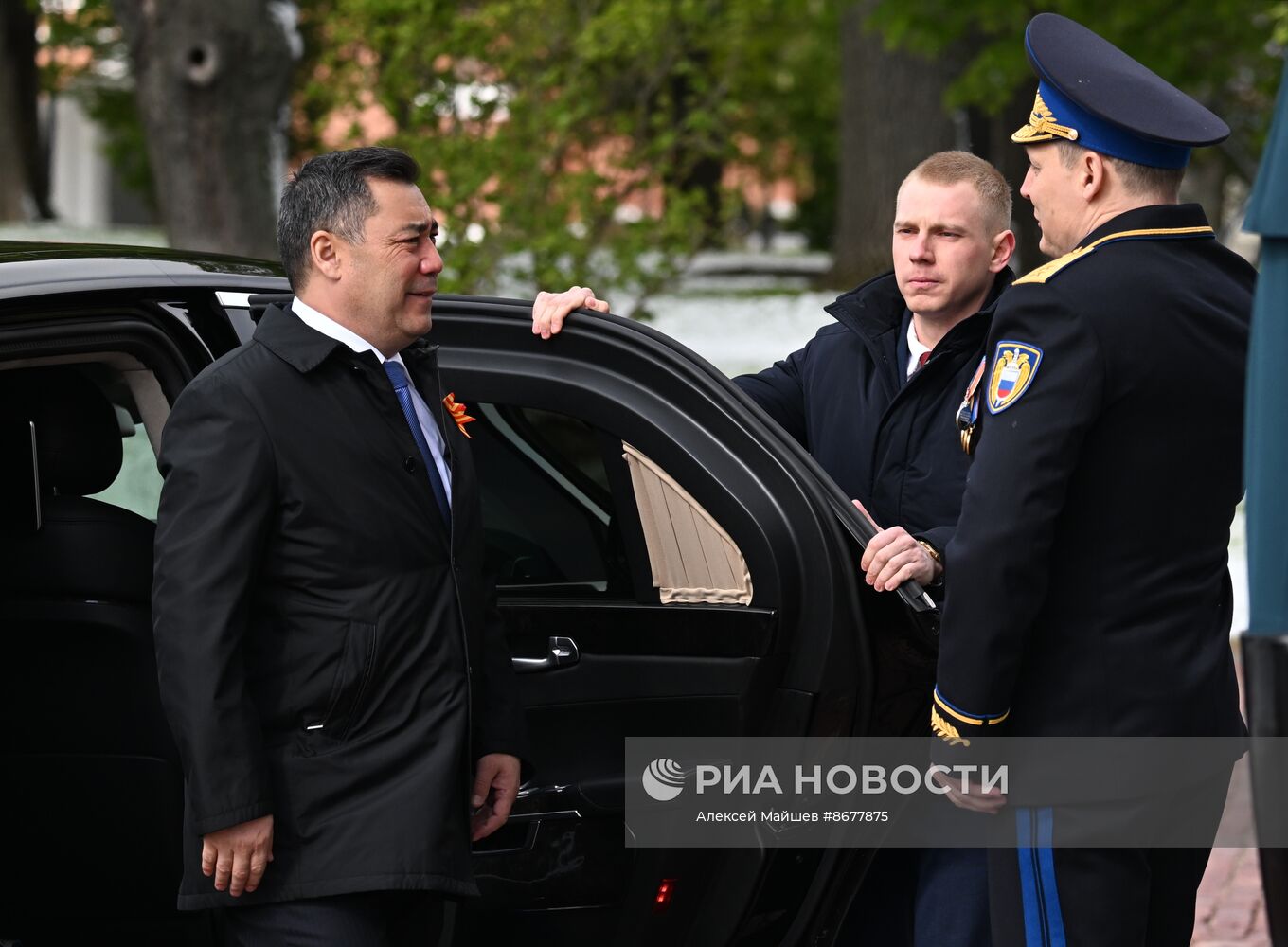 Прибытие лидеров иностранных государств для участия в военном параде, посвящённом 79-й годовщине Победы в Великой Отечественной войне