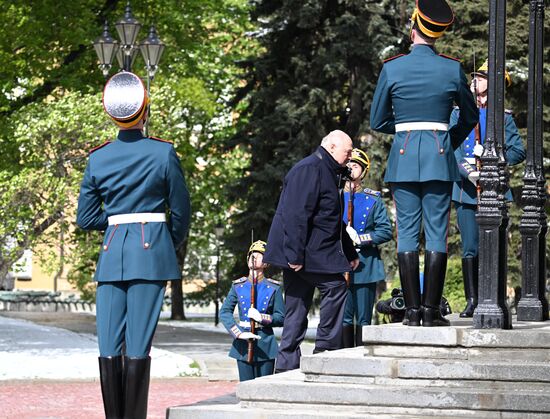 Прибытие лидеров иностранных государств для участия в военном параде, посвящённом 79-й годовщине Победы в Великой Отечественной войне