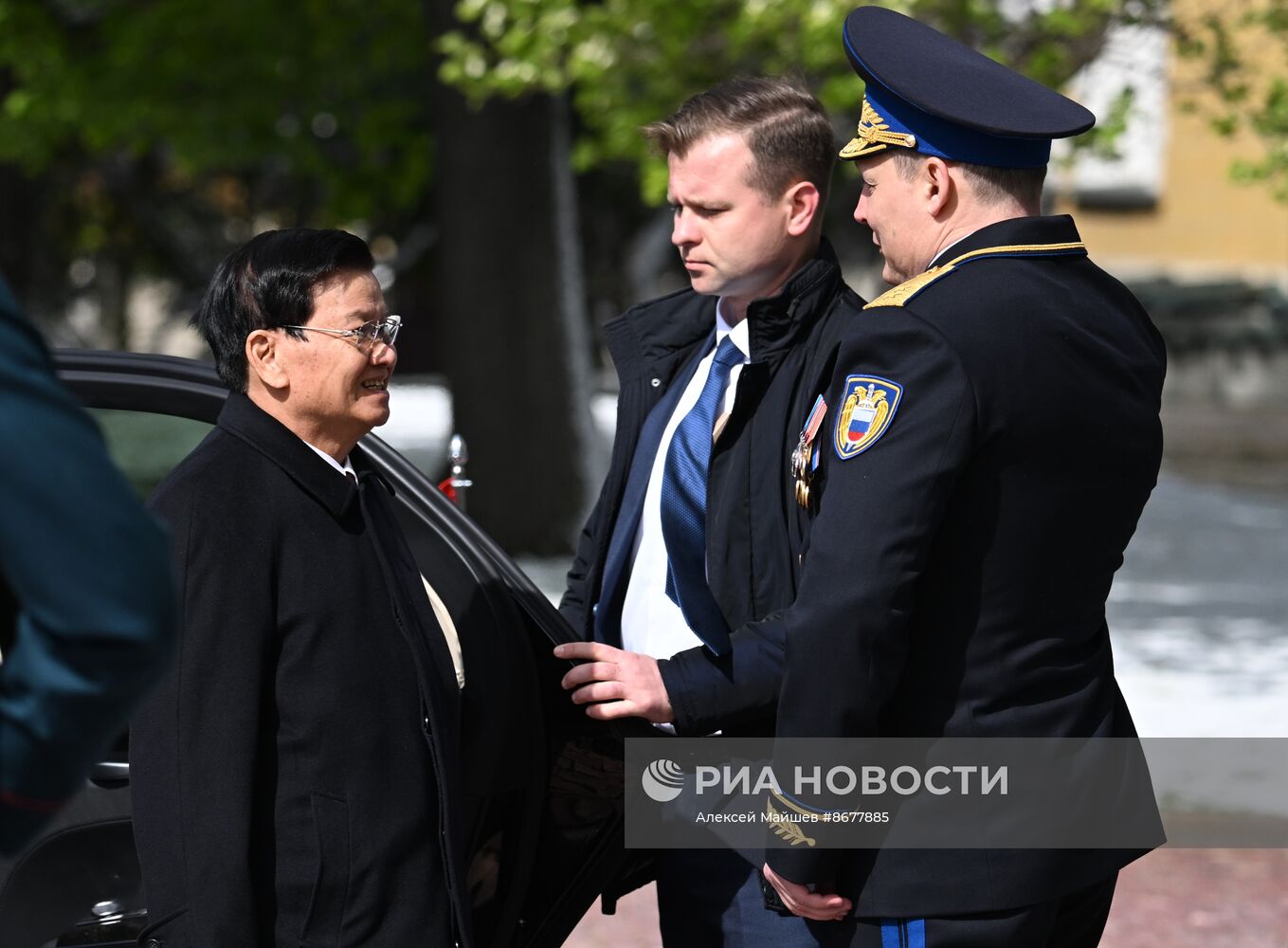 Прибытие лидеров иностранных государств для участия в военном параде,  посвящённом 79-й годовщине Победы в Великой Отечественной войне | РИА  Новости Медиабанк