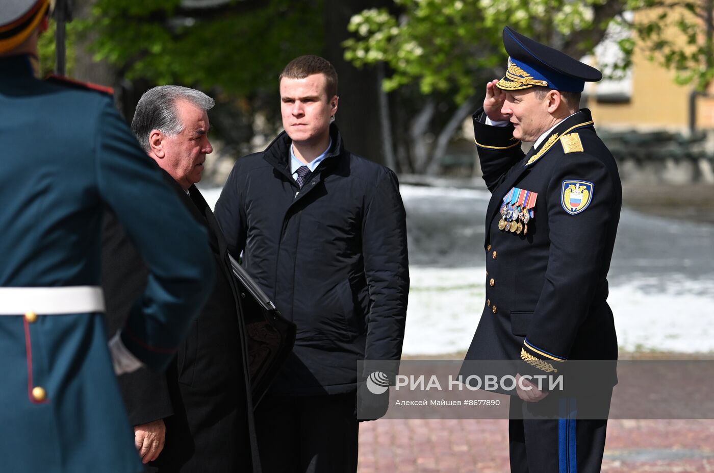 Прибытие лидеров иностранных государств для участия в военном параде, посвящённом 79-й годовщине Победы в Великой Отечественной войне