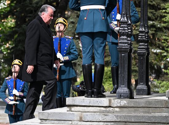 Прибытие лидеров иностранных государств для участия в военном параде, посвящённом 79-й годовщине Победы в Великой Отечественной войне