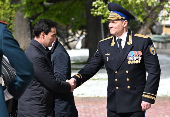 Прибытие лидеров иностранных государств для участия в военном параде, посвящённом 79-й годовщине Победы в Великой Отечественной войне