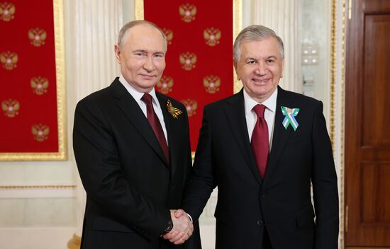 Прибытие лидеров иностранных государств для участия в военном параде, посвящённом 79-й годовщине Победы в Великой Отечественной войне