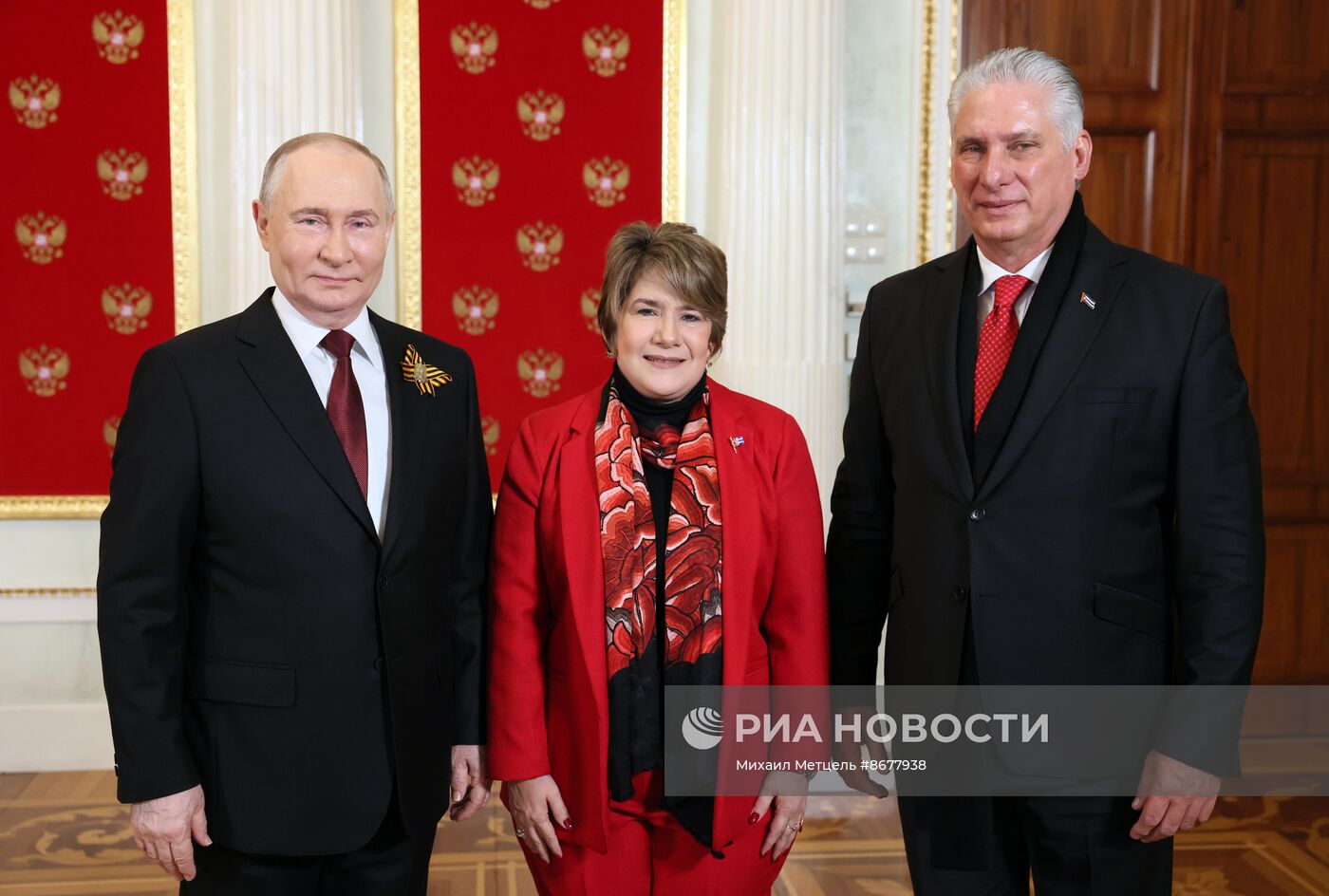 Прибытие лидеров иностранных государств для участия в военном параде, посвящённом 79-й годовщине Победы в Великой Отечественной войне