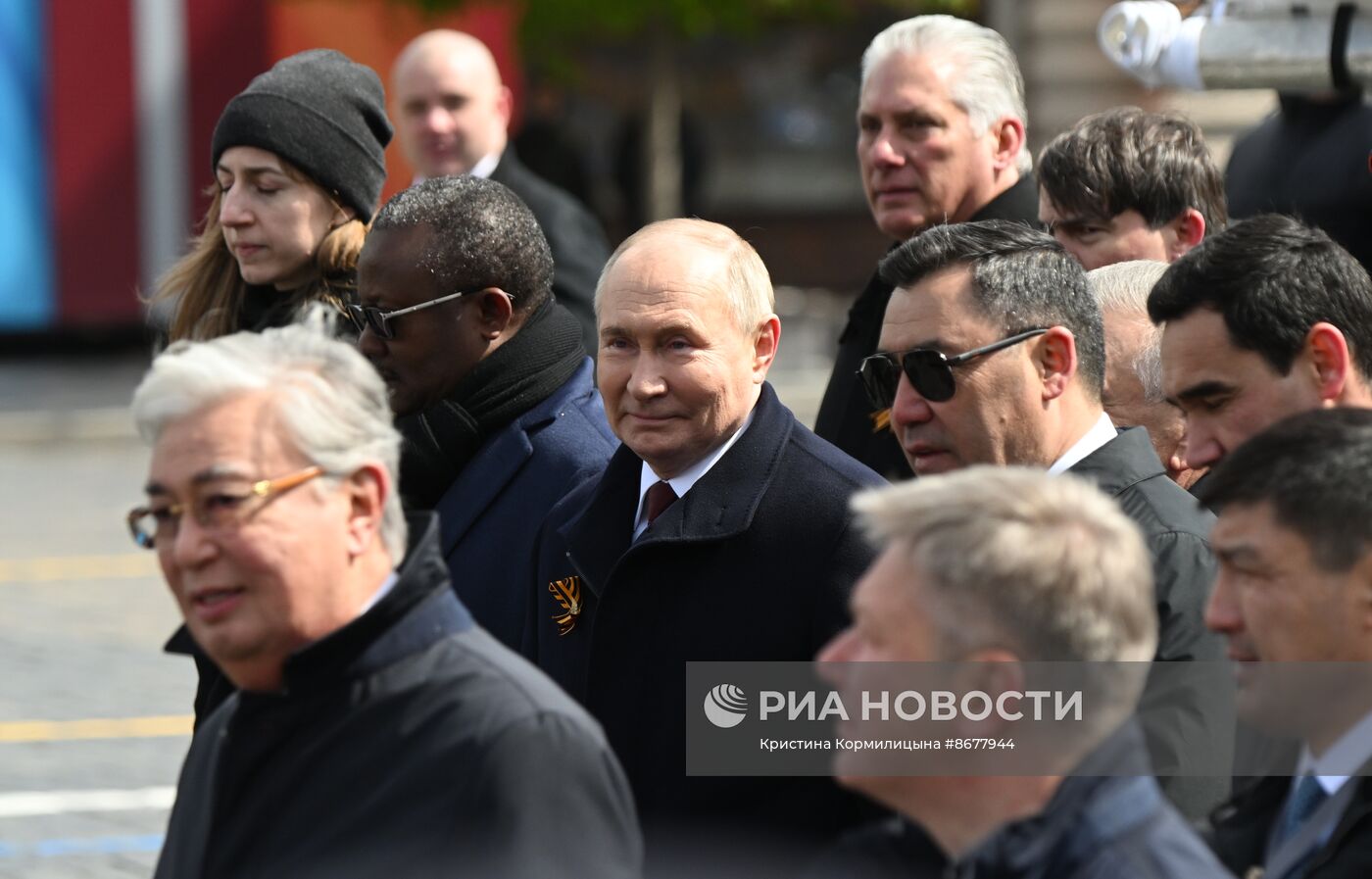 Президент Владимир Путин принял участие в параде Победы в Москве