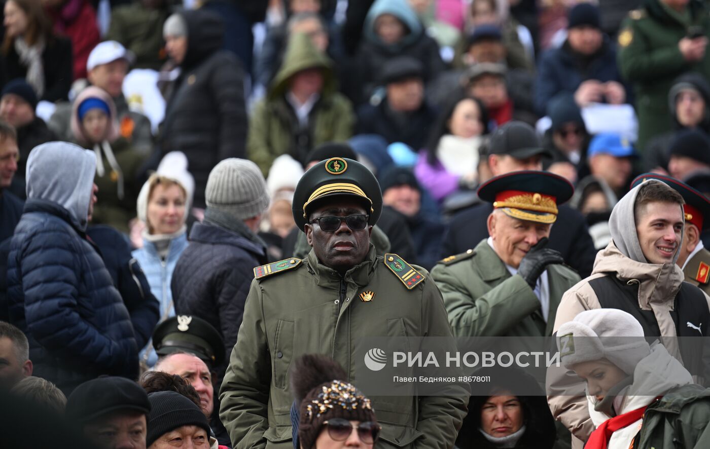 Военный парад, посвященный 79-й годовщине Победы в Великой Отечественной войне