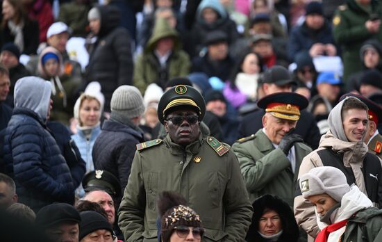 Военный парад, посвященный 79-й годовщине Победы в Великой Отечественной войне